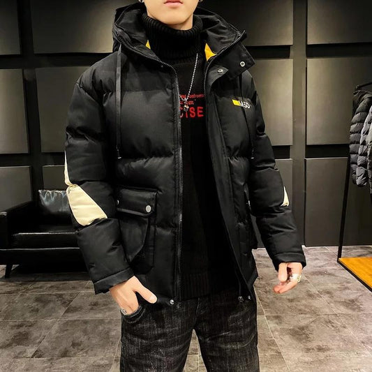 Chaqueta Acolchada de Algodón para Hombre | Estilo Moderno - Image 2