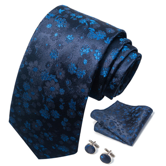 Conjunto Completo de Accesorios Ejecutivos: Corbata, Pañuelo y Gemelos Formales - Image 66