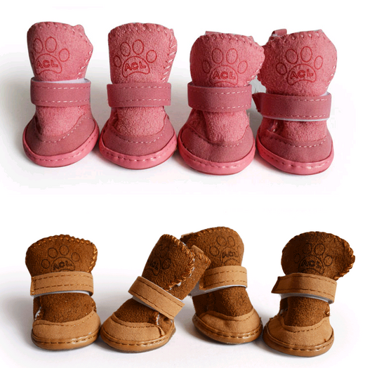 Botines para Perros de Piel de Cordero - Zapatos Cálidos para Nieve - Image 9