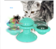 Juguete Interactivo Giratorio para Gatos - Rascador Multiusos con Limpiador Dental - Image 39