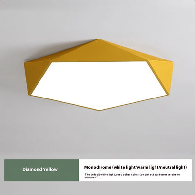 Lámpara de Techo Geométrica Macaron - Diseño Creativo Multicolor - Image 8