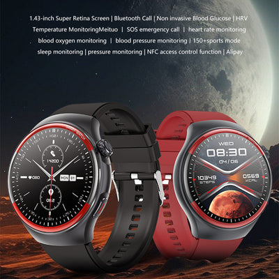 Reloj Inteligente T82 con Llamadas Bluetooth y Monitoreo de Salud