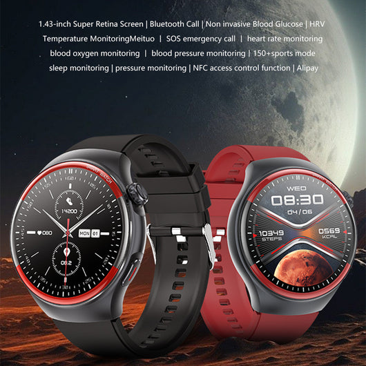 Reloj Inteligente T82 con Llamadas Bluetooth y Monitoreo de Salud