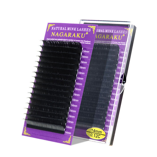Pestañas Postizas Injertadas de Pelo Natural - Grosor 0.07mm
