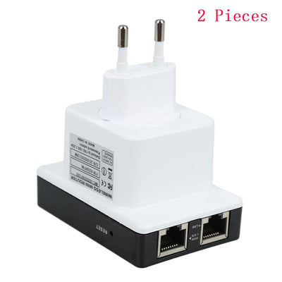 Amplificador WiFi Dual 300M - Repetidor de Señal Inalámbrica con Puertos de Red - Image 14