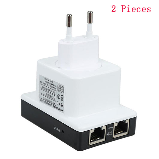 Amplificador WiFi Dual 300M - Repetidor de Señal Inalámbrica con Puertos de Red - Image 14