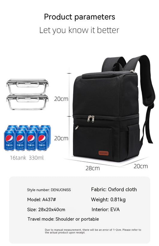 Mochila Térmica Aislada Impermeable para Picnic con Refrigeración - Image 19