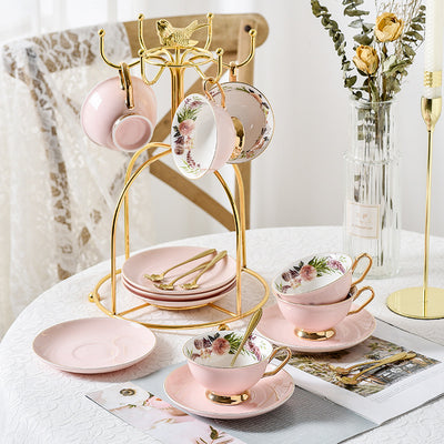 Juego de Taza y Platillo de Café Premium Elegante - Image 5