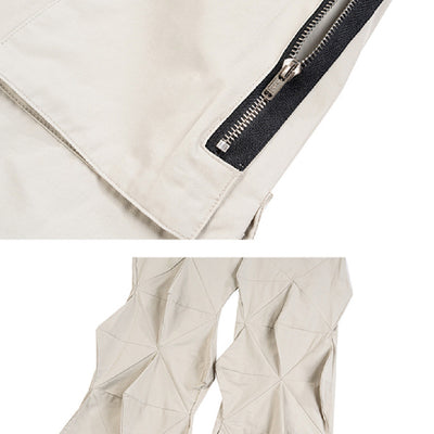 Pantalones Sueltos Acampanados con Diamantes para Hombre - Image 10