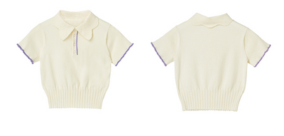 Polo de Punto con Cuello Tejido - Image 6