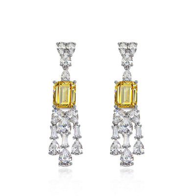 Aretes Geométricos Diamante Vintage para Mujer - Image 6