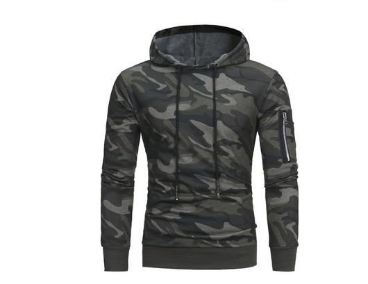 Sudadera Deportiva Camuflaje para Hombre - Chaqueta Casual Spring - Image 5