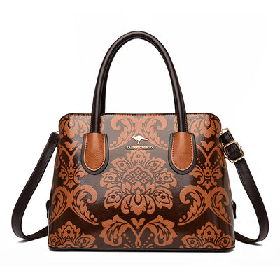 Bolsa Étnica con Estampado Floral Presión - Image 5