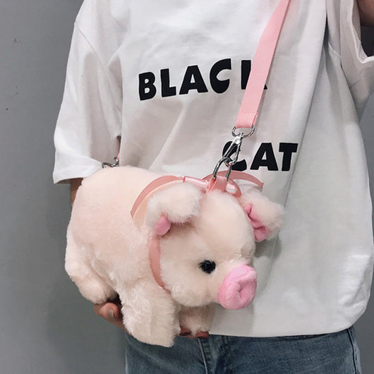 Bolso de Hombro Personalizado con Diseño de Cerdo para Mujer - Image 2