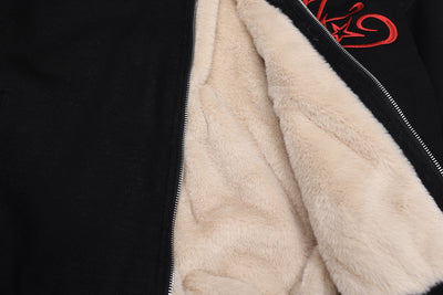 Chaqueta de Algodón Holgada para Hombre con Bordados Retro - Image 24