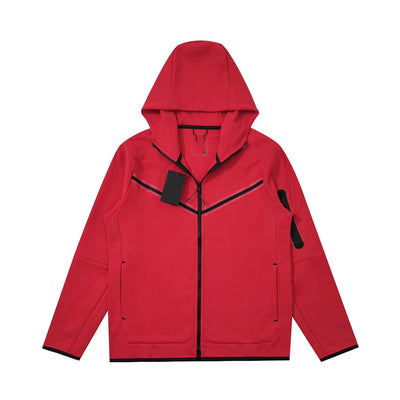 Chaqueta Hoodie de Algodón con Capa de Aire y Cierre - Image 33