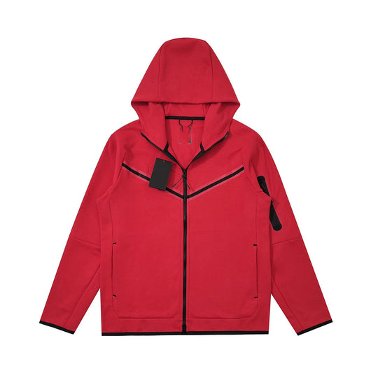 Chaqueta Hoodie de Algodón con Capa de Aire y Cierre - Image 33