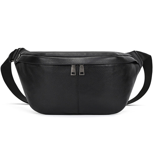 Bolsa de Pecho de Cuero Genuino para Hombre - Grande y Versátil - Image 12