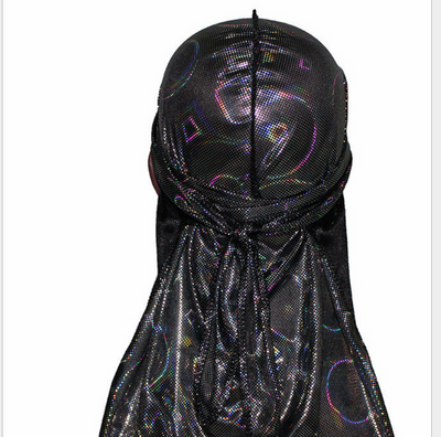 Turbantes Durags Brillantes de Seda - Bandanas Coloridas para Hombre - Image 11