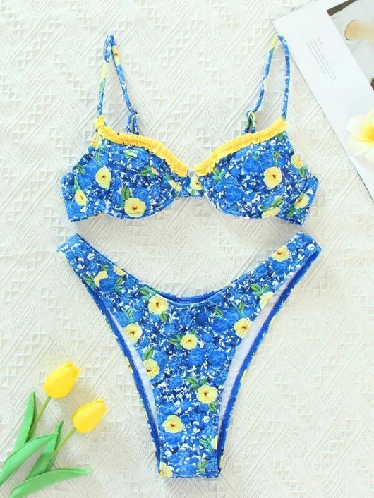 Bikini Espalda Descubierta Estilo Europeo y Americano para Mujer - Image 4