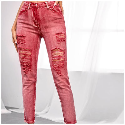 Pantalones Pitillo Elásticos de Cintura Alta - Ajuste Perfecto - Image 7