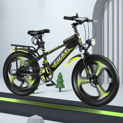 Bicicleta de Montaña Infantil con Amortiguación de Impactos y Velocidades Variables - Image 9