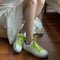 Zapatos Deportivos Estilo Universitario con Plataforma Plana