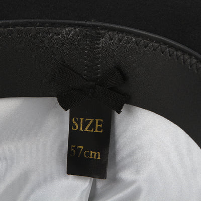 Sombrero Bombín de Lana con Pluma Británica - Image 3