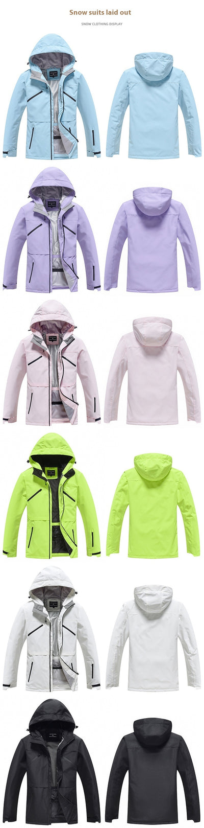 Traje Impermeable Aislante para Otoño e Invierno - Unisex - Image 16