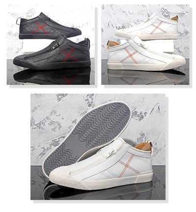 Tenis Casuales de Cuero Respirable - Sneakers Bajos Cómodos - Image 13