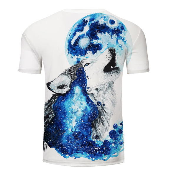 Playera Cuello Redondo Manga Corta Impresa en 3D