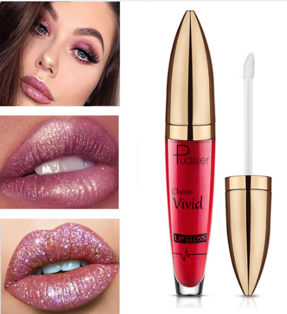Brillo Labial Perlado Mate Pudaier - Larga Duración sin Transferencia - Image 14