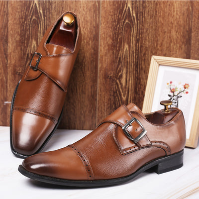 Conjunto de Zapatos de Cuero para Niños - Estilo Británico Premium - Image 4