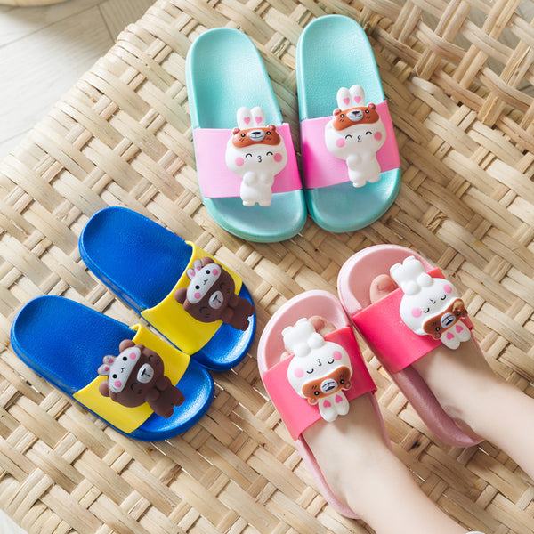 Pantuflas Infantiles con Diseños Animados