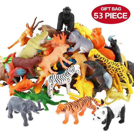 Set de 53 Piezas de Animales en Miniatura del Mundo Animal - Image 7