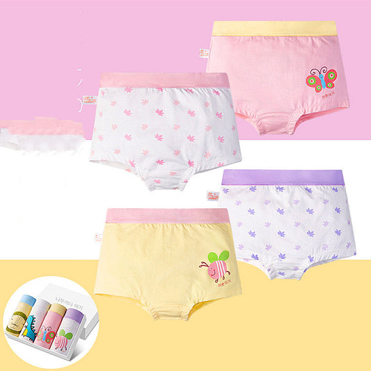 Ropa Interior de Algodón para Niños con Diseños Divertidos