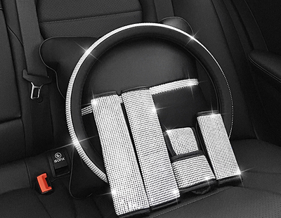 Funda de Volante Cuatro Estaciones Diseño Femenino Antideslizante - Image 6