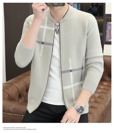 Chaqueta Casual de Terciopelo Mink - Confort de Suéter con Estilo - Image 11