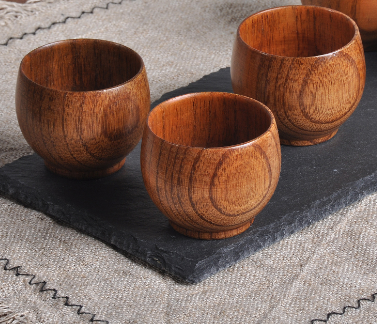 Juego de Té en Madera Ecológico - Tazas Pequeñas Sostenibles - Image 7