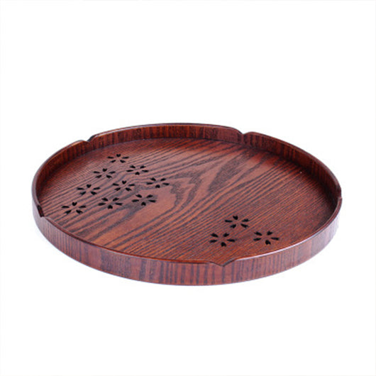 Plato Sakura Hueco para Postre y Fruta - Diseño Japonés Tradicional
