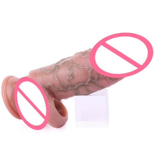 Anillo Potenciador de Silicona Hueca para Hombre para uso en Ecuador