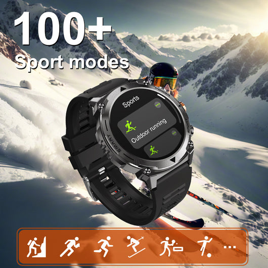 Reloj Deportivo Inteligente T53 con Llamadas Bluetooth, Pantalla AMOLED 1.43" y Monitoreo de Salud
