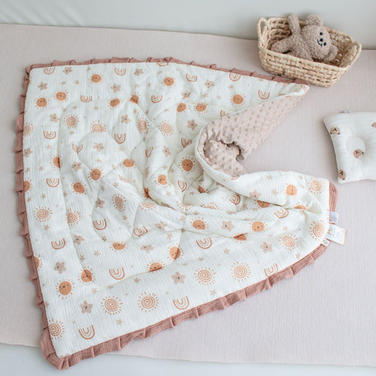 Edredón Infantil Acolchado con Encaje para Siesta - Invierno y Otoño - Image 9
