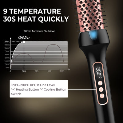 Peine Alisador y Rizador 2 en 1 con Calor PTC - Sin Daño al Cabello - Image 11