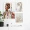 Cuadro Decorativo Boho Mujer Nórdico con Caña y Hierba