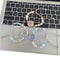 Reloj de Pulsera Beaded con Diseño Trendy de Alta Moda