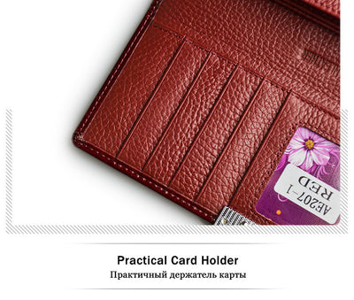 Billetera de Cuero para Mujer con Monedero - Image 10