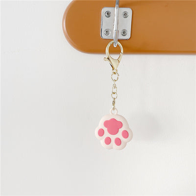 Localizador Antipérdida con Diseño de Garra de Gato - Llavero de Silicona - Image 4