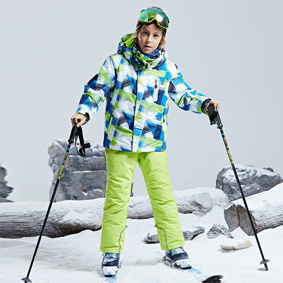 Chaqueta Impermeable para Esquí Infantil - Diseño Versátil para Tabla Simple y Doble - Image 6