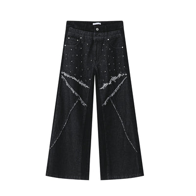 Jeans de Moda Masculina Tendencia Personalidad - Image 6
